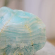 藍加勒比方解石原石 - ART OF GEM 