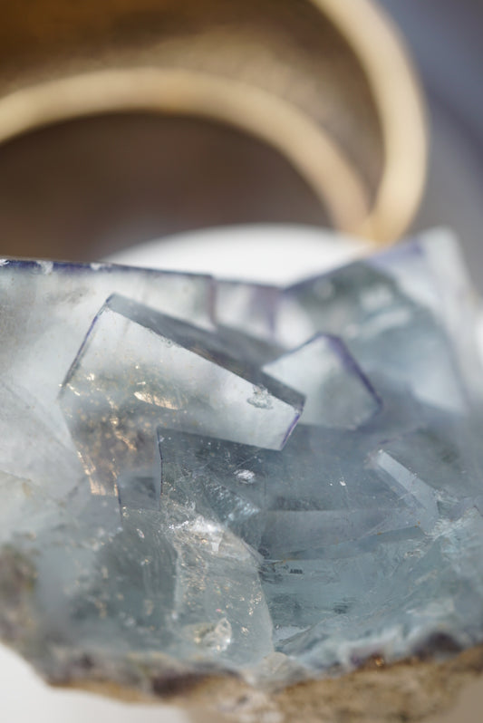 收藏級香花嶺藍螢石 - ART OF GEM