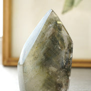 巴西綠幽靈共生綠碧璽 - ART OF GEM 