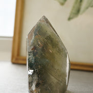 巴西綠幽靈共生綠碧璽 - ART OF GEM 