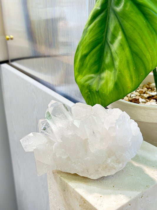 巴西白水晶簇 - ART OF GEM