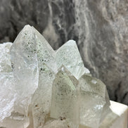 巴西綠幽靈白水晶簇 - ART OF GEM 