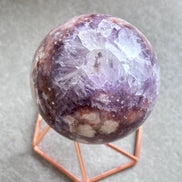 粉紫晶櫻花瑪瑙球 - ART OF GEM 