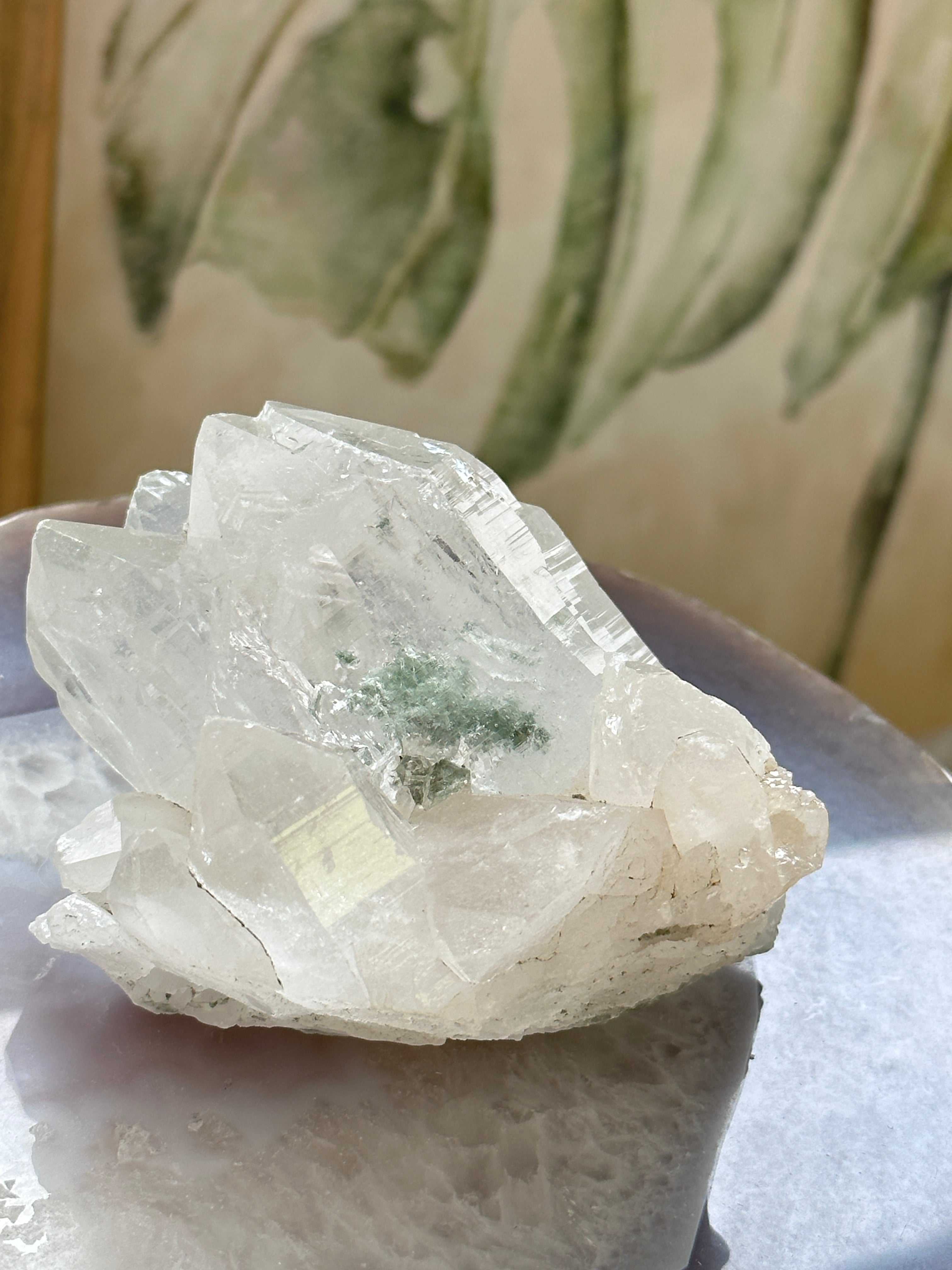 印度喜馬拉雅綠幽靈白水晶 - ART OF GEM 