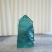綠羽毛螢石柱 - ART OF GEM 