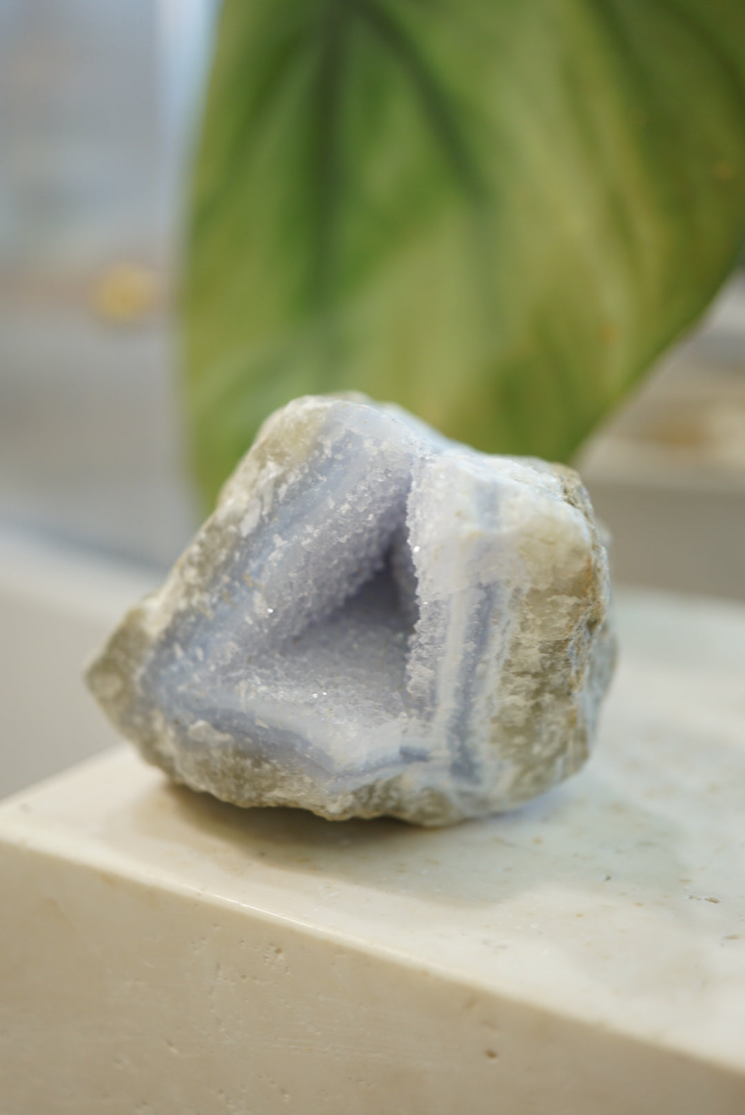 南非藍紋瑪瑙原石 - ART OF GEM 