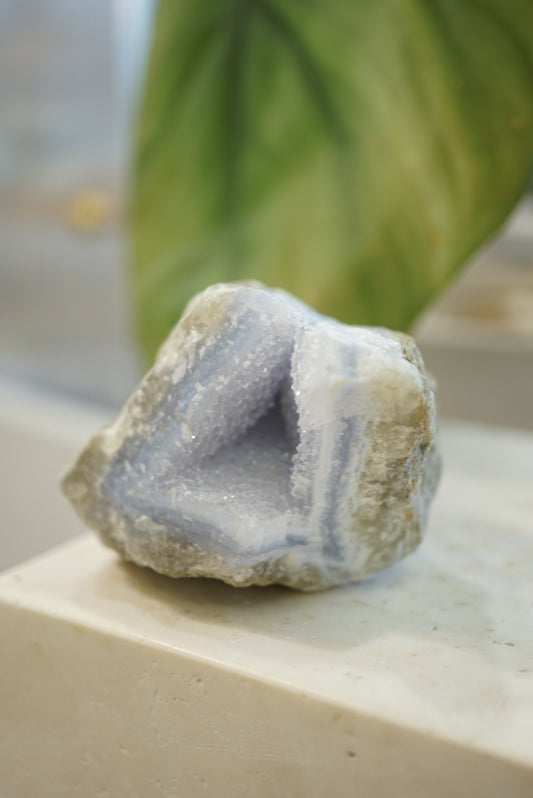 南非藍紋瑪瑙原石 - ART OF GEM 