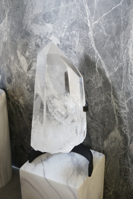 收藏級巴西雷姆尼亞種子白水晶 - ART OF GEM 