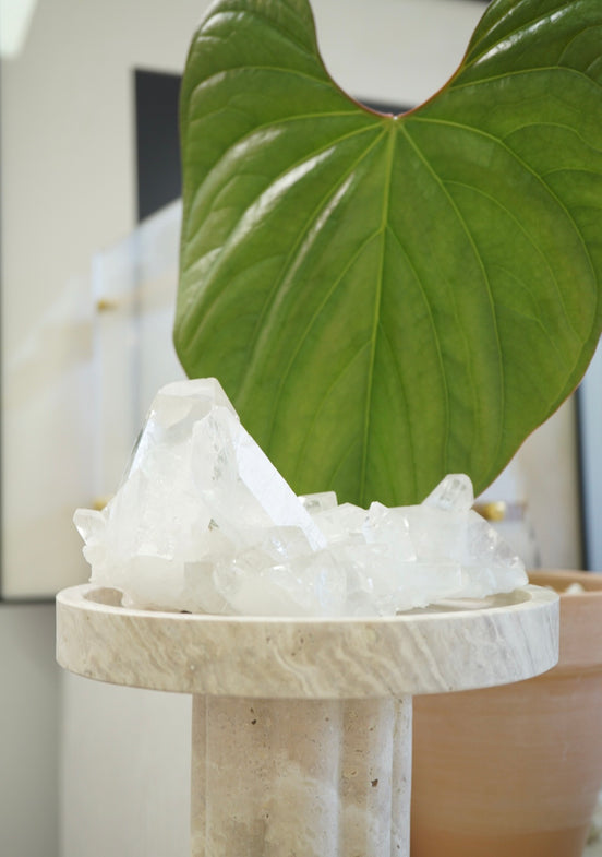 巴西白水晶簇 - ART OF GEM 