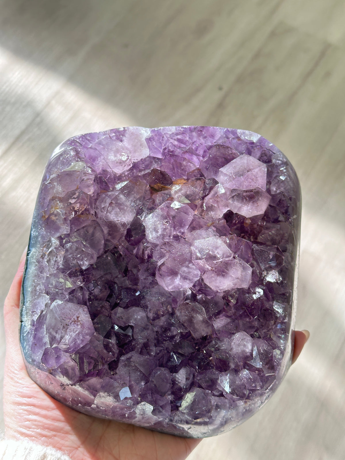 巴西紫晶簇 - ART OF GEM 