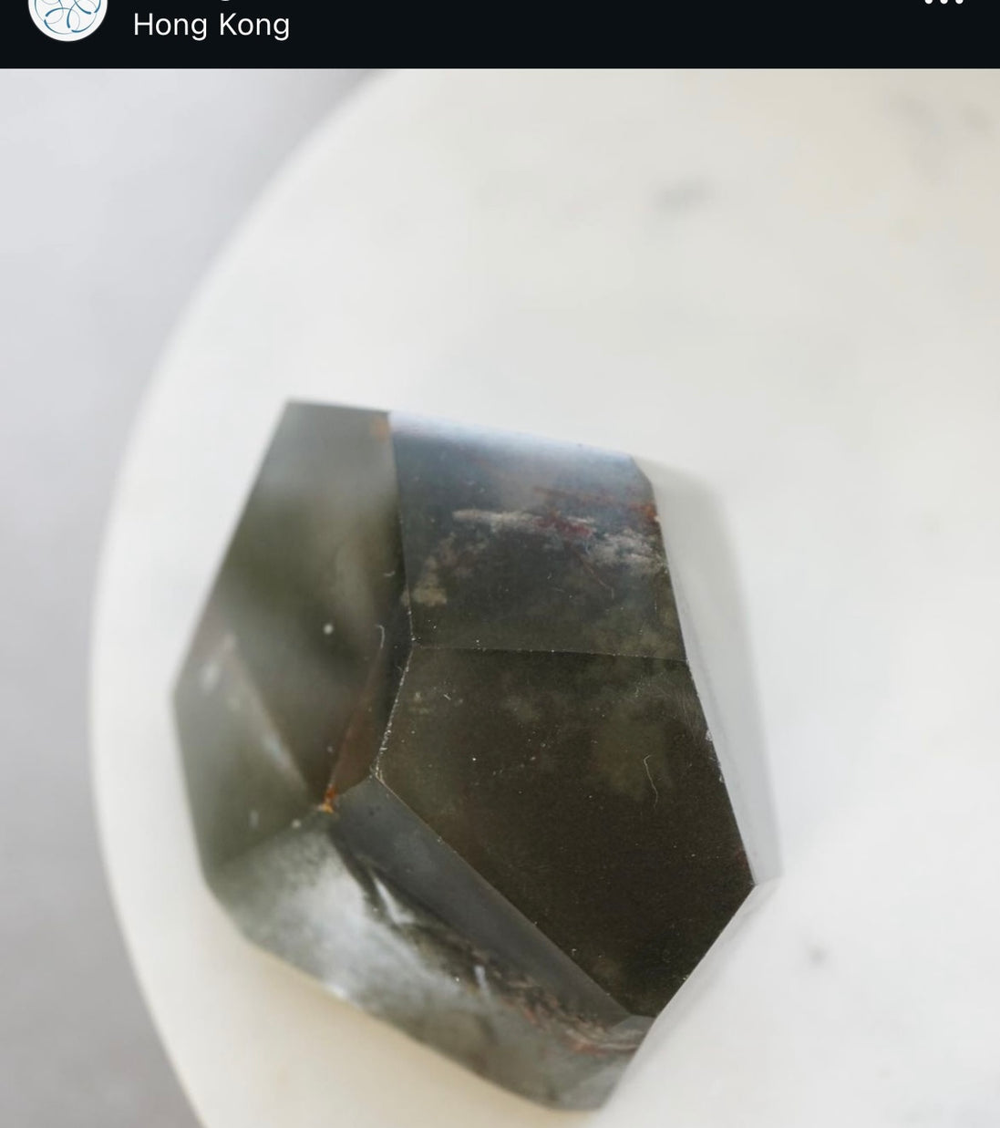 內包金字塔千層綠幽靈 - ART OF GEM 