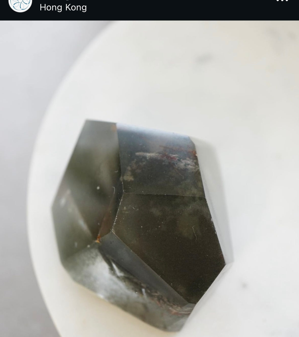 內包金字塔千層綠幽靈 - ART OF GEM 