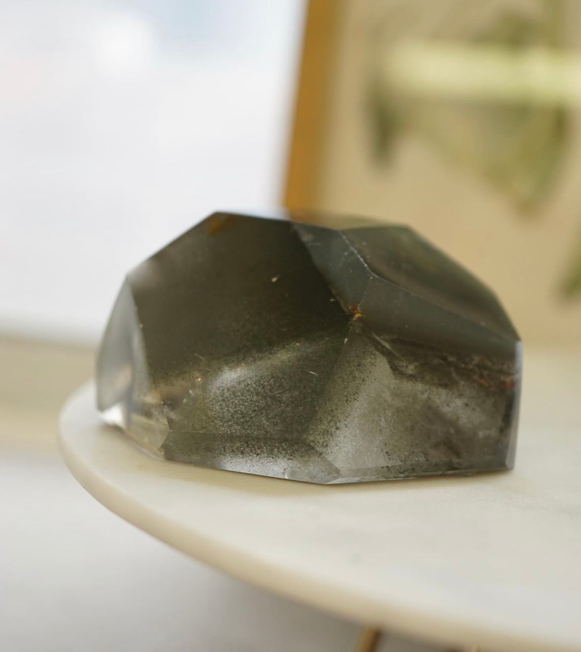 內包金字塔千層綠幽靈 - ART OF GEM 
