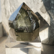 巴西綠幽靈柱帶金字塔 - ART OF GEM 
