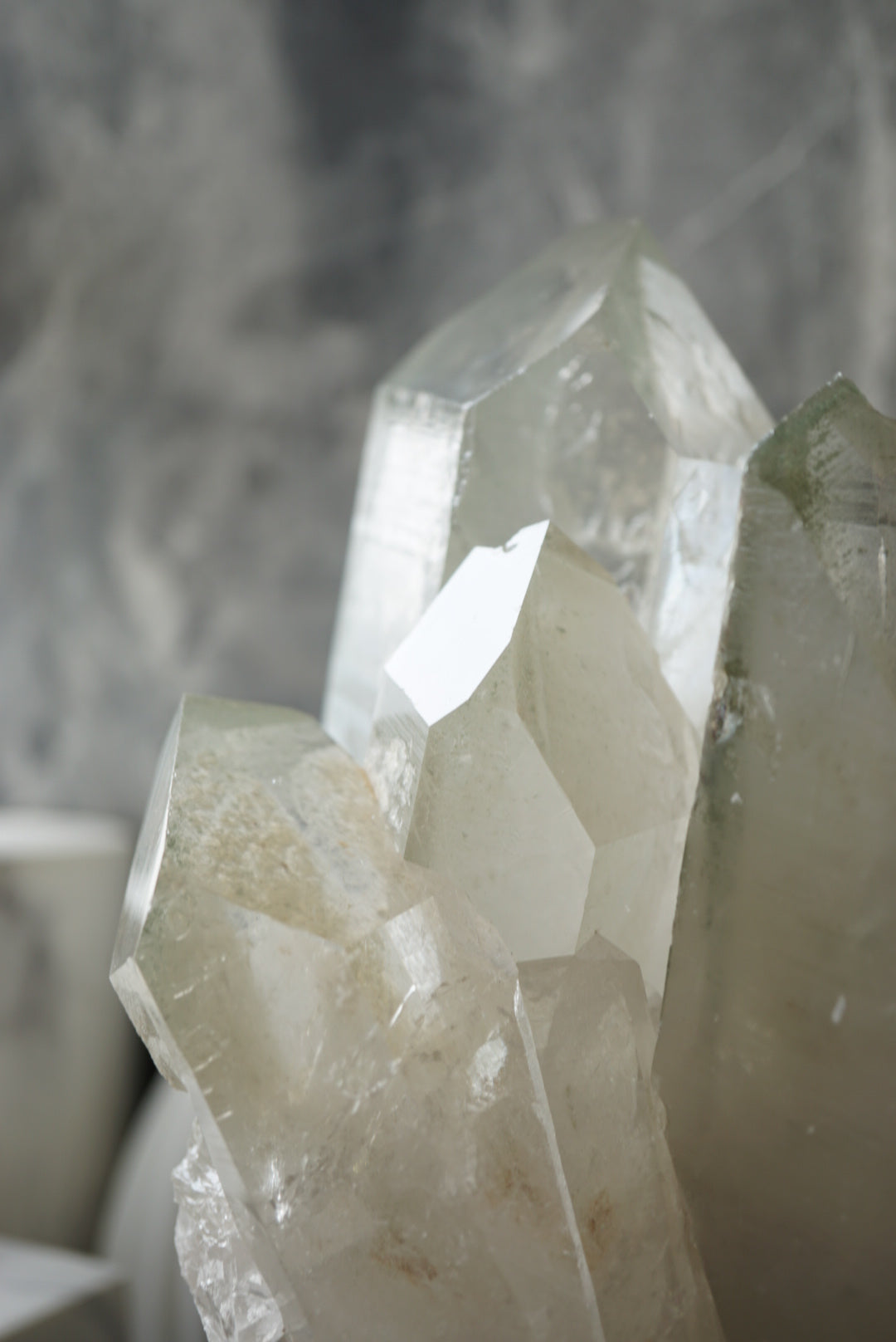 重量級巴西綠幽靈晶簇 - ART OF GEM 