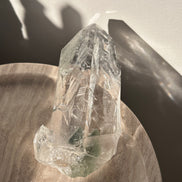 印度喜馬拉雅綠幽靈金字塔雙生白水晶 - ART OF GEM 