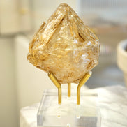 巴基斯坦鑽石形黃泥骸骨水晶 - ART OF GEM 