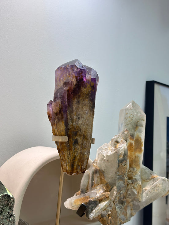 巴西紫晶權杖 - ART OF GEM 