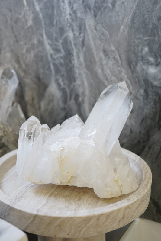 巴西白水晶簇 - ART OF GEM 