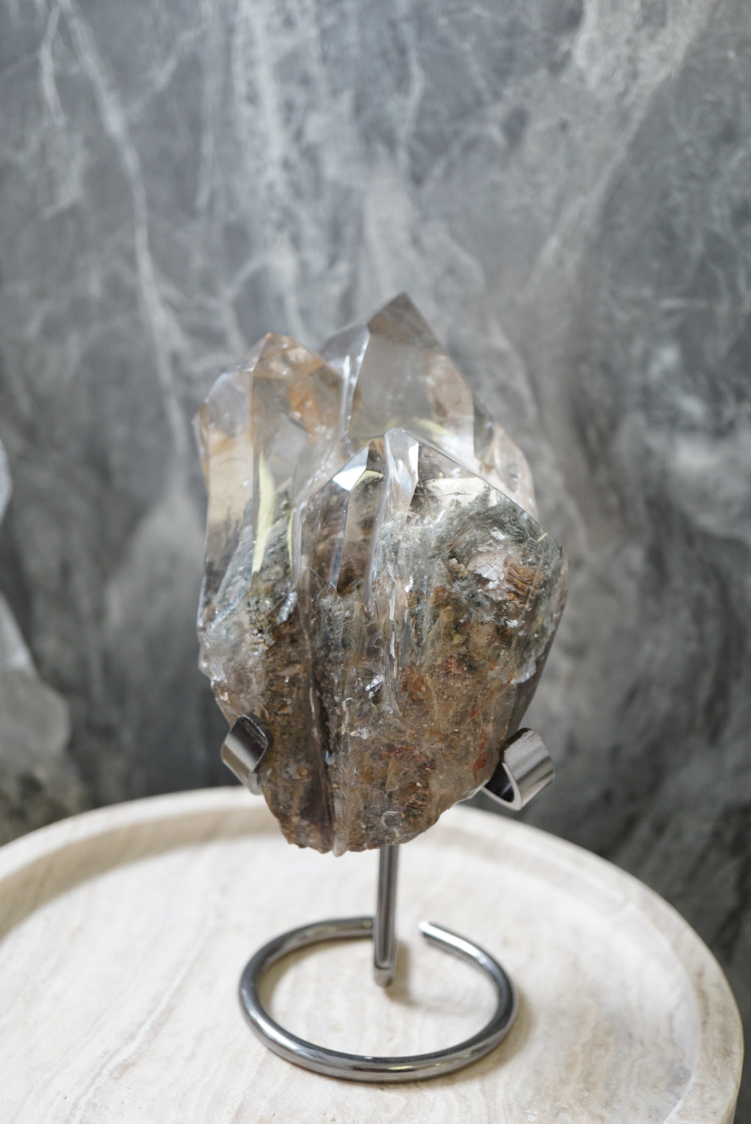 綠幽靈晶簇 - ART OF GEM 