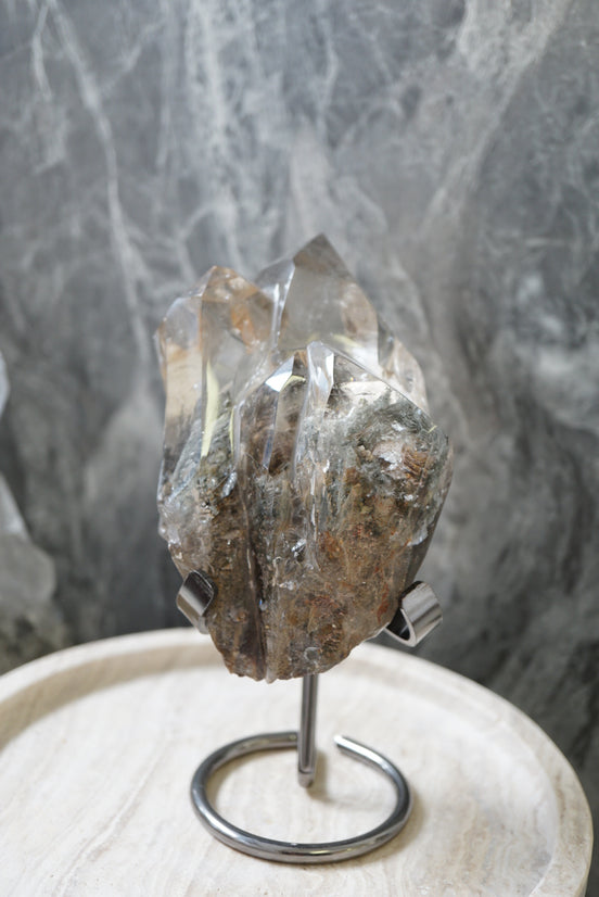 綠幽靈晶簇 - ART OF GEM 