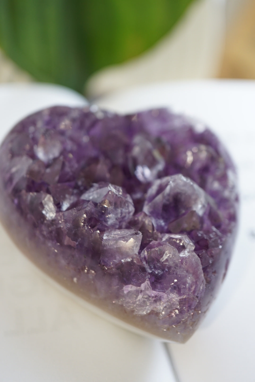 烏拉圭瑪瑙紫晶心心 - ART OF GEM 