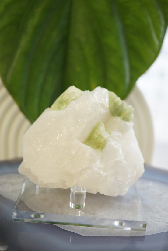 巴西綠碧璽原石 - ART OF GEM 