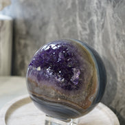 巴西瑪瑙紫水晶球 - ART OF GEM 
