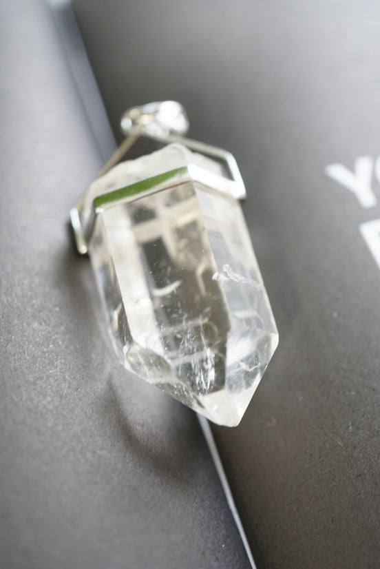 印度喜馬拉雅白水晶吊墜 - ART OF GEM 