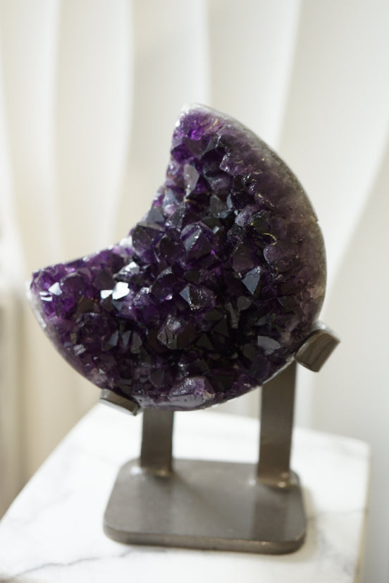 烏拉圭紫水晶月亮 - ART OF GEM 