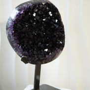 極濃「黑紫」頂級烏拉圭紫水晶 - ART OF GEM 