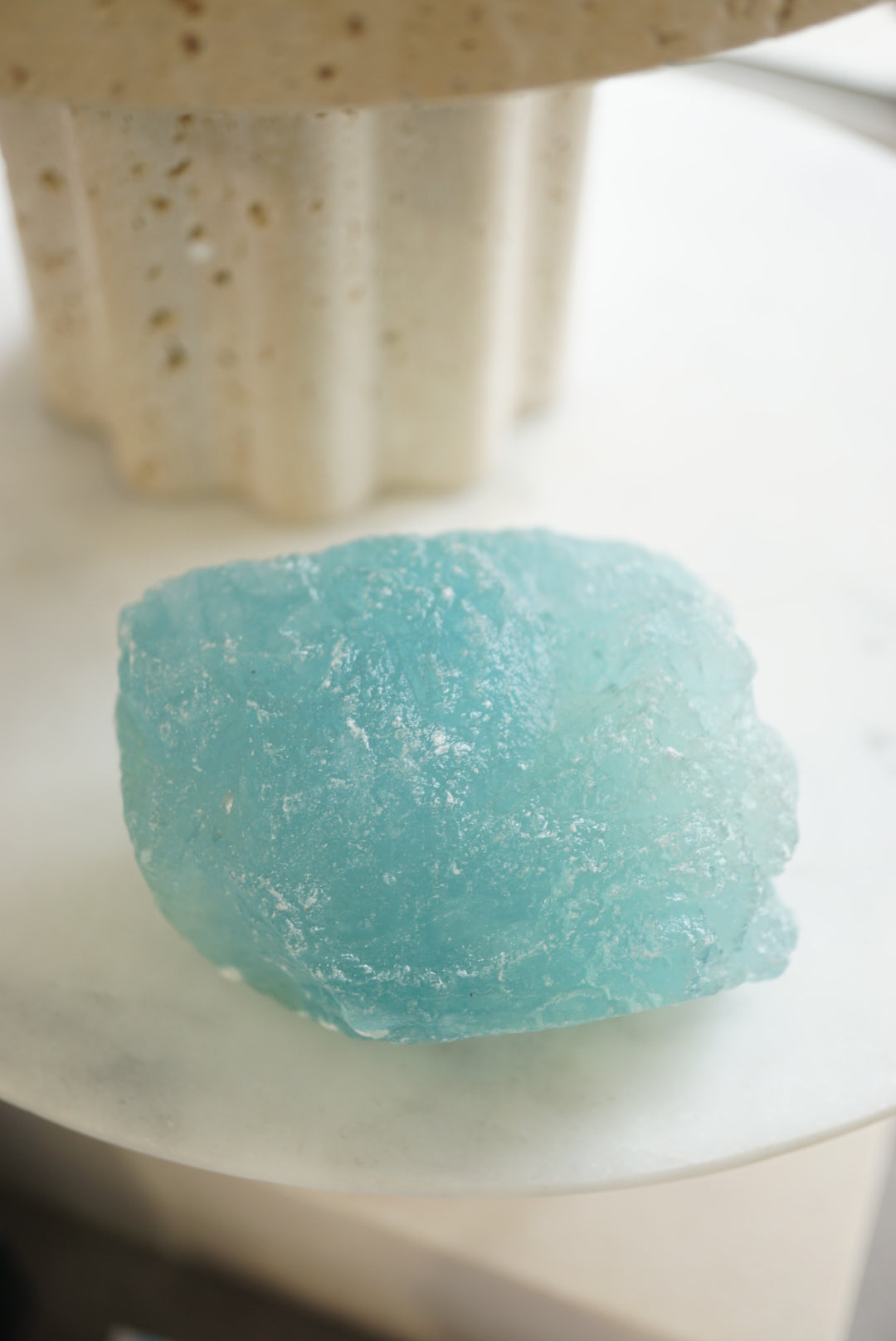 巴西海藍寶原石 (帶塗層) - ART OF GEM 