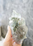 印度喜馬拉雅綠幽靈金髮晶白水晶 （帶資料庫） - ART OF GEM 