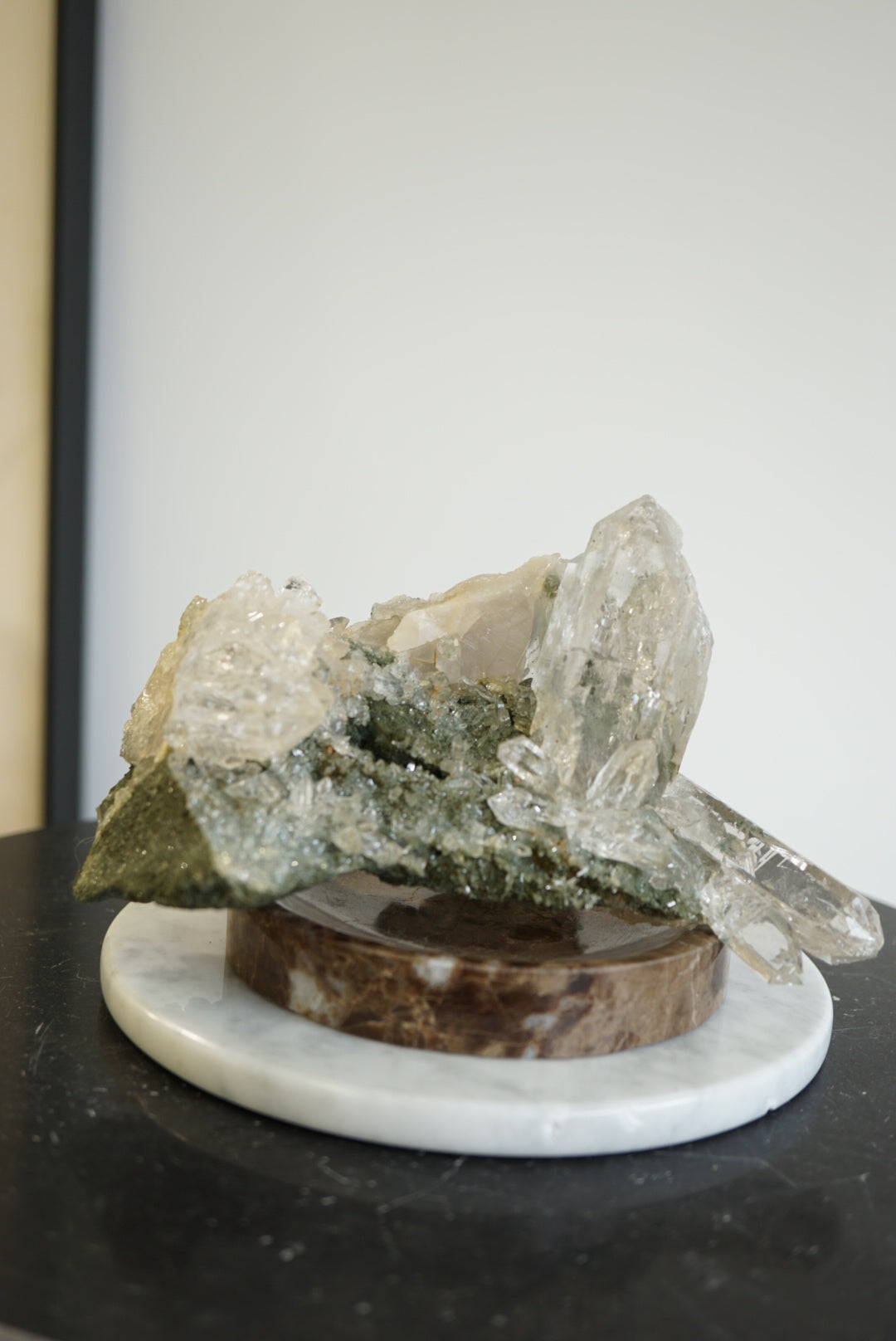 印度喜馬拉雅綠幽靈白水晶 - ART OF GEM 