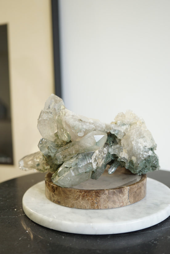 印度喜馬拉雅綠幽靈白水晶 - ART OF GEM 