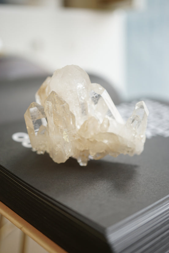 印度喜馬拉雅白水晶簇 - ART OF GEM 