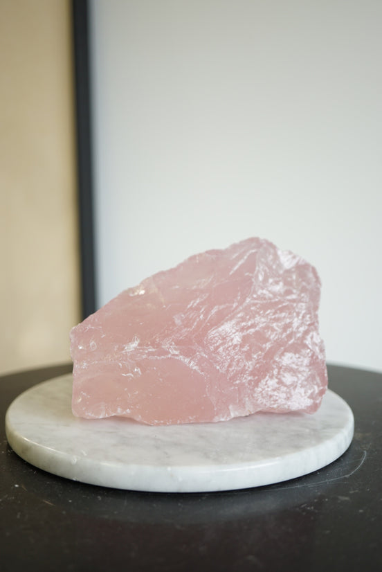 莫桑比亞星光粉晶原石 - ART OF GEM 