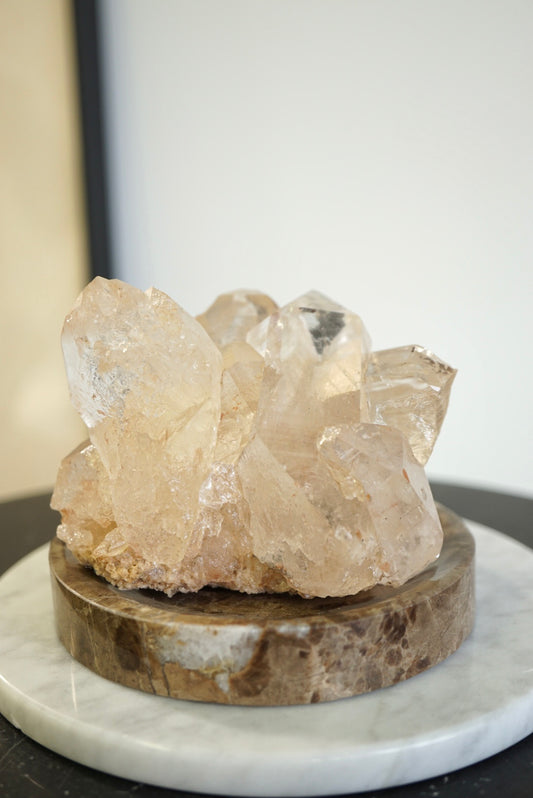 香檳色喜馬拉雅白水晶簇 - ART OF GEM