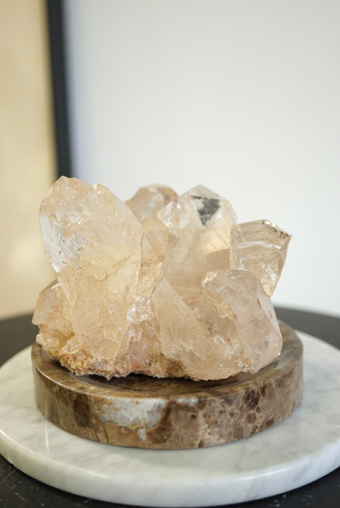 香檳色喜馬拉雅白水晶簇 - ART OF GEM 