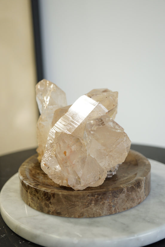 香檳色喜馬拉雅白水晶簇 - ART OF GEM 