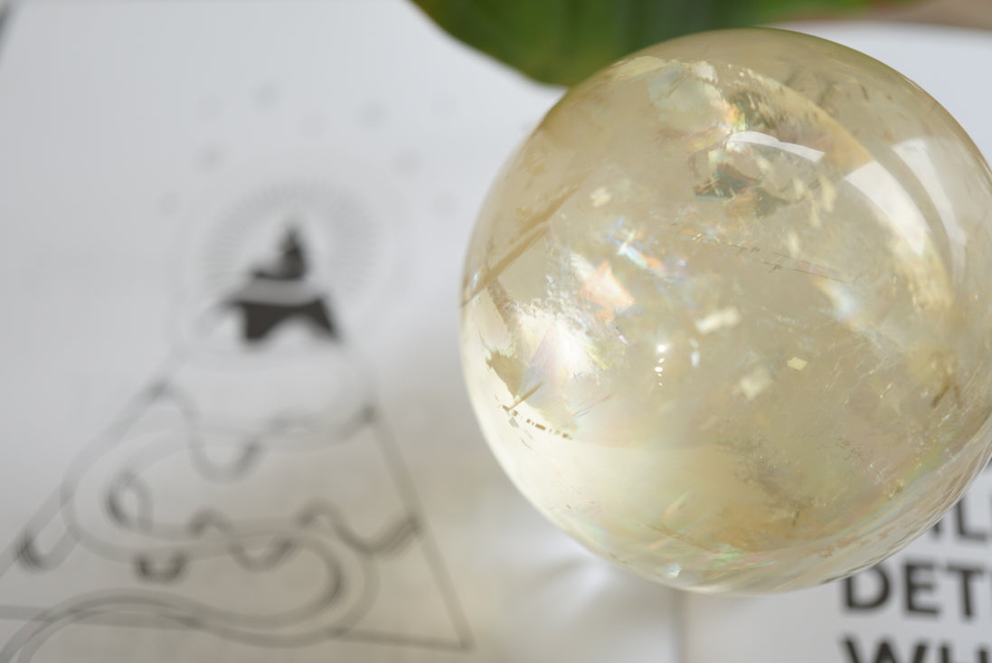 黃方解石球 - ART OF GEM 