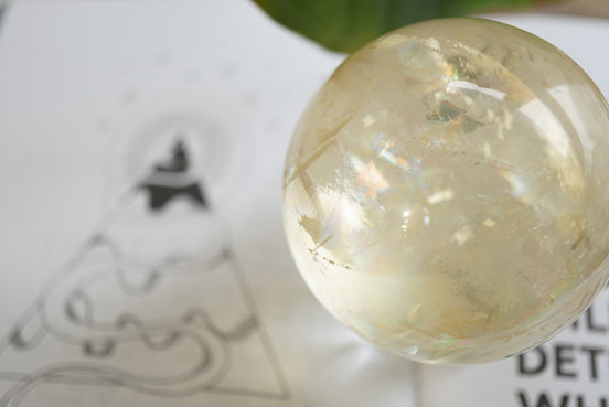 黃方解石球 - ART OF GEM 