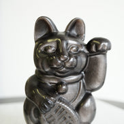 原創設計 | 銀曜石招財貓 [招財及保護能量] - ART OF GEM 