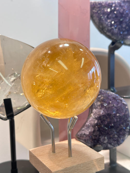 高品質 黃方解石球 - ART OF GEM 
