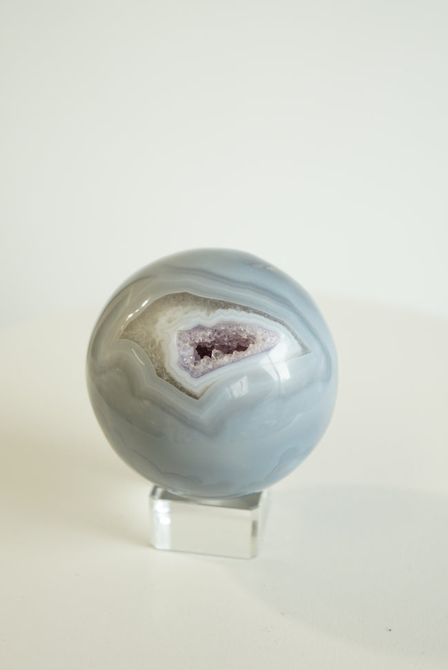 巴西瑪瑙紫晶球 - ART OF GEM 