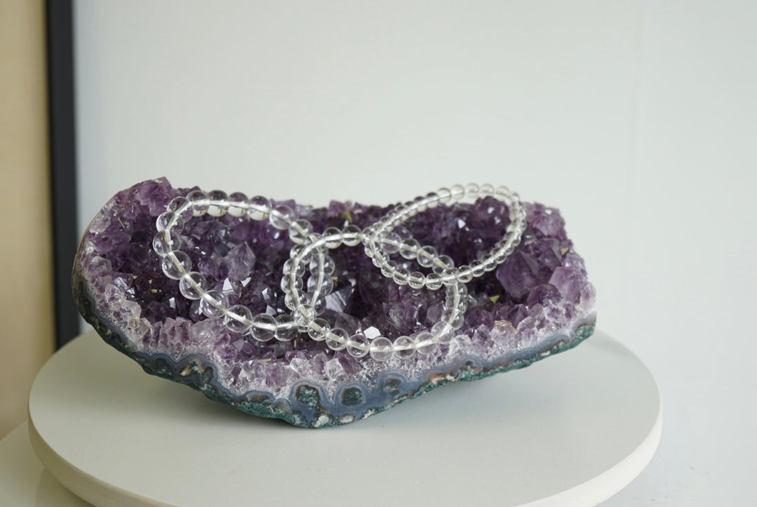 巴西原石皮紫晶簇 - ART OF GEM 