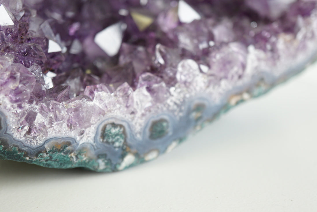 巴西原石皮紫晶簇 - ART OF GEM 