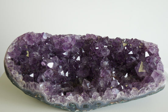 巴西原石皮紫晶簇 - ART OF GEM 