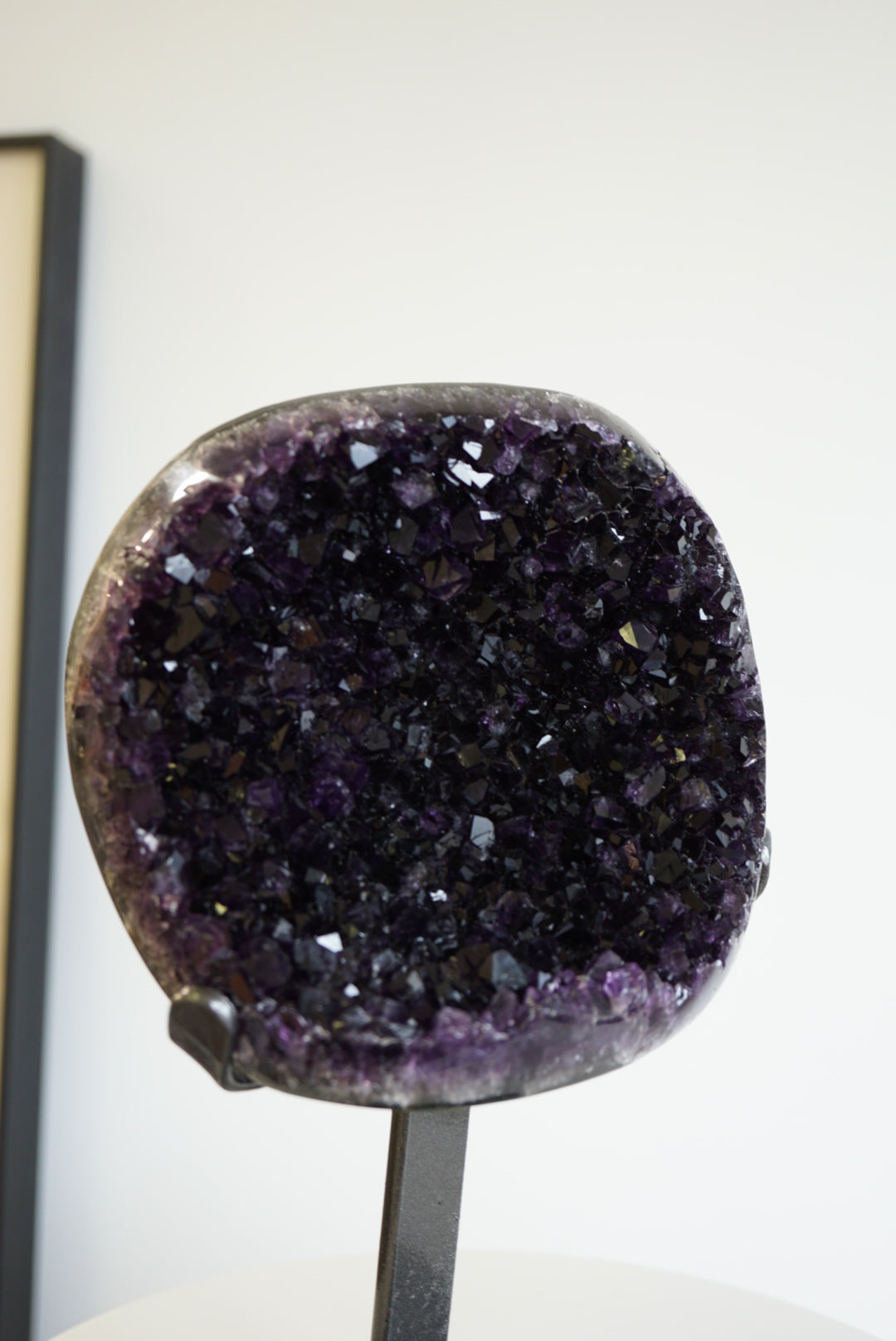 極濃「黑紫」頂級烏拉圭紫水晶 - ART OF GEM 
