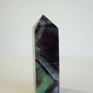 紫綠羽毛螢石柱 - ART OF GEM 